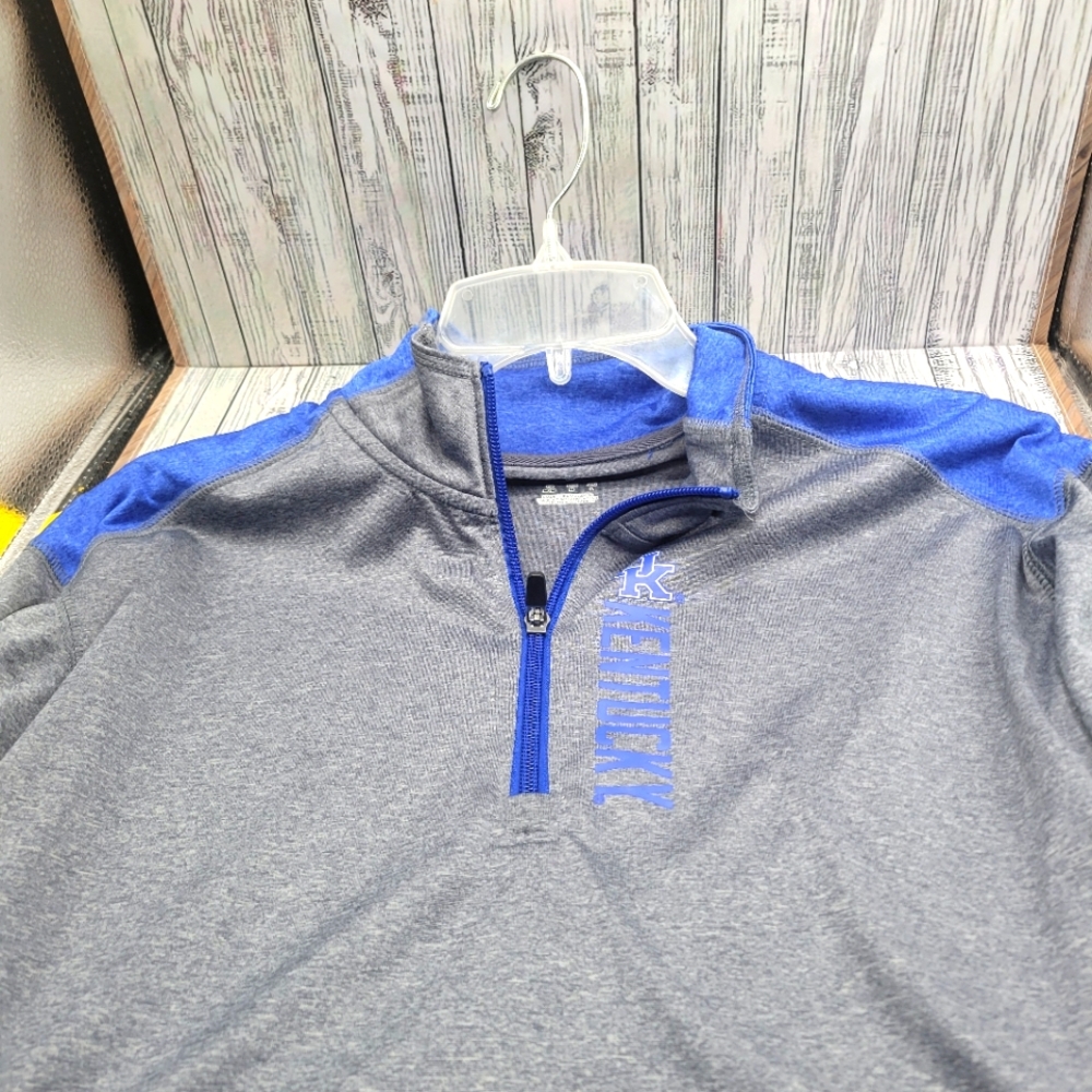 Kentucky Wildcats 3/4 zipper lightweight pullover